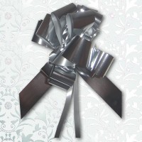 Standard Pull Bows - Metallic Silver